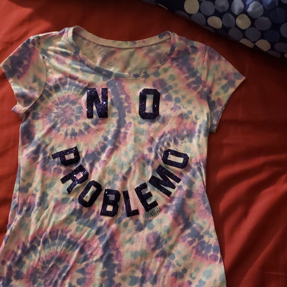 No problemo tye-dye tee shirt